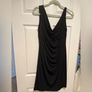 White House Black Market Black Backless Dress